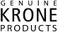 Genuine KRONE products logo